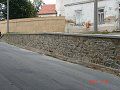 Šebířov-opěrná zeď